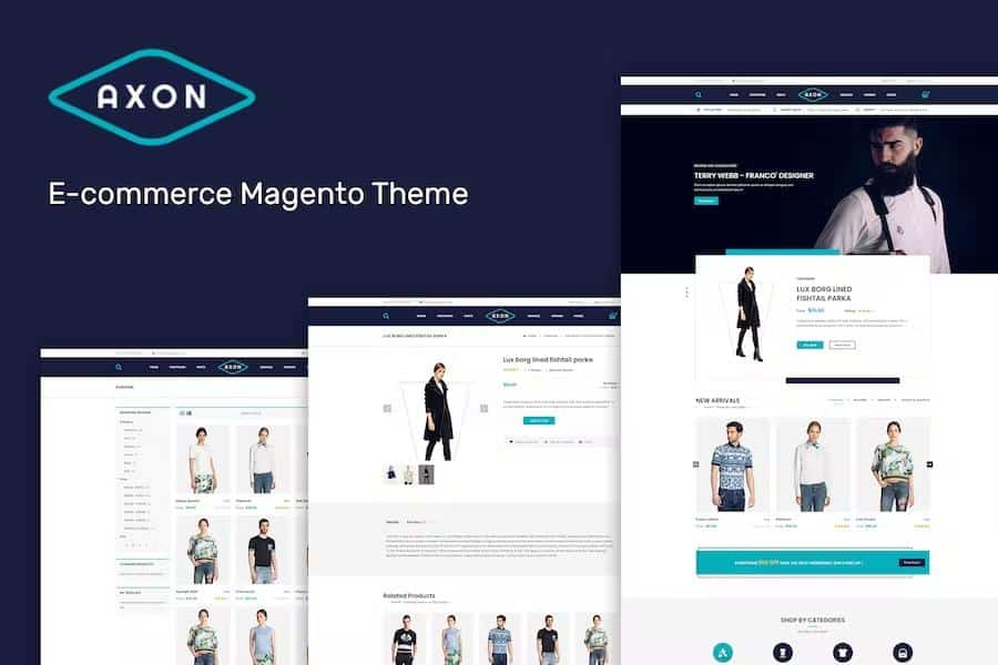 AXON – RESPONSIVE MAGENTO 2 THEME